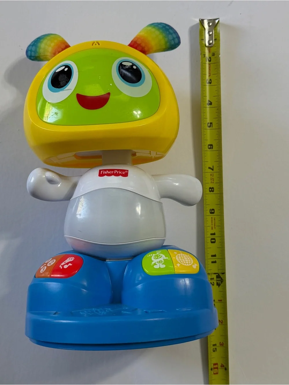 Fisher-Price Yellow, Green & Blue Musical Learning Buddy